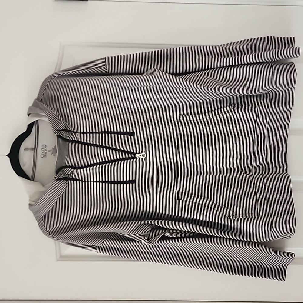 Croft & Barrow XL Striped Hoodie